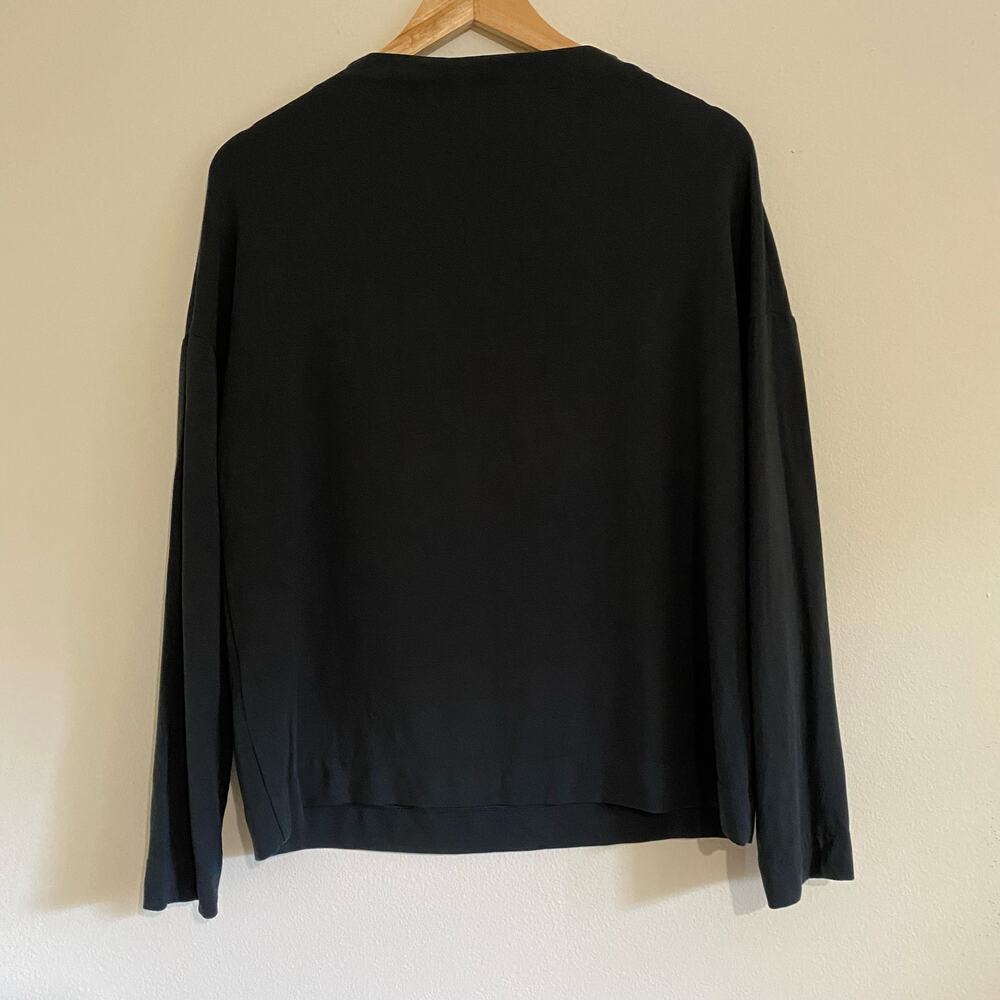 Banana Republic Baby Terry Top, Eclipse Coal, Size Medium - Picture 7 of 12